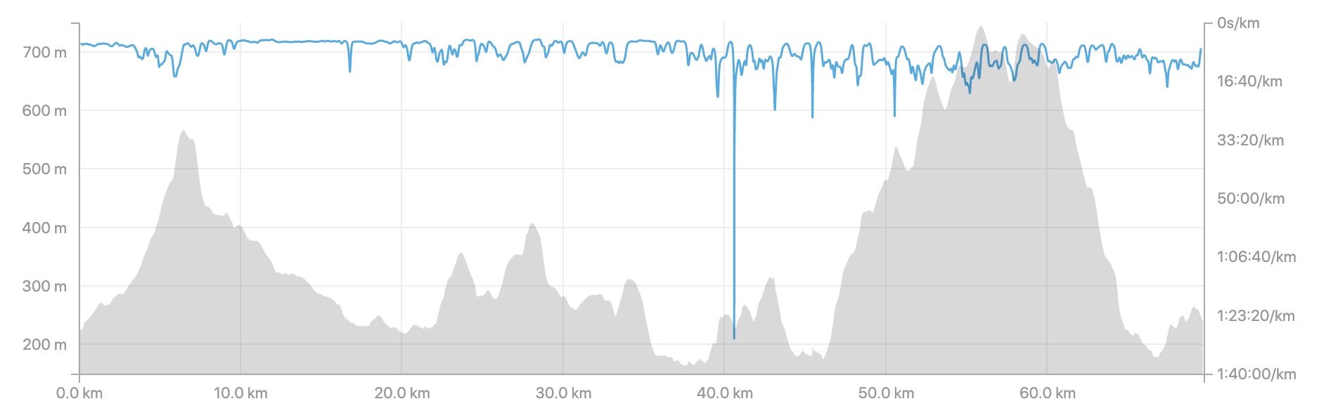 Thieves Road Race 2019 elevation profile