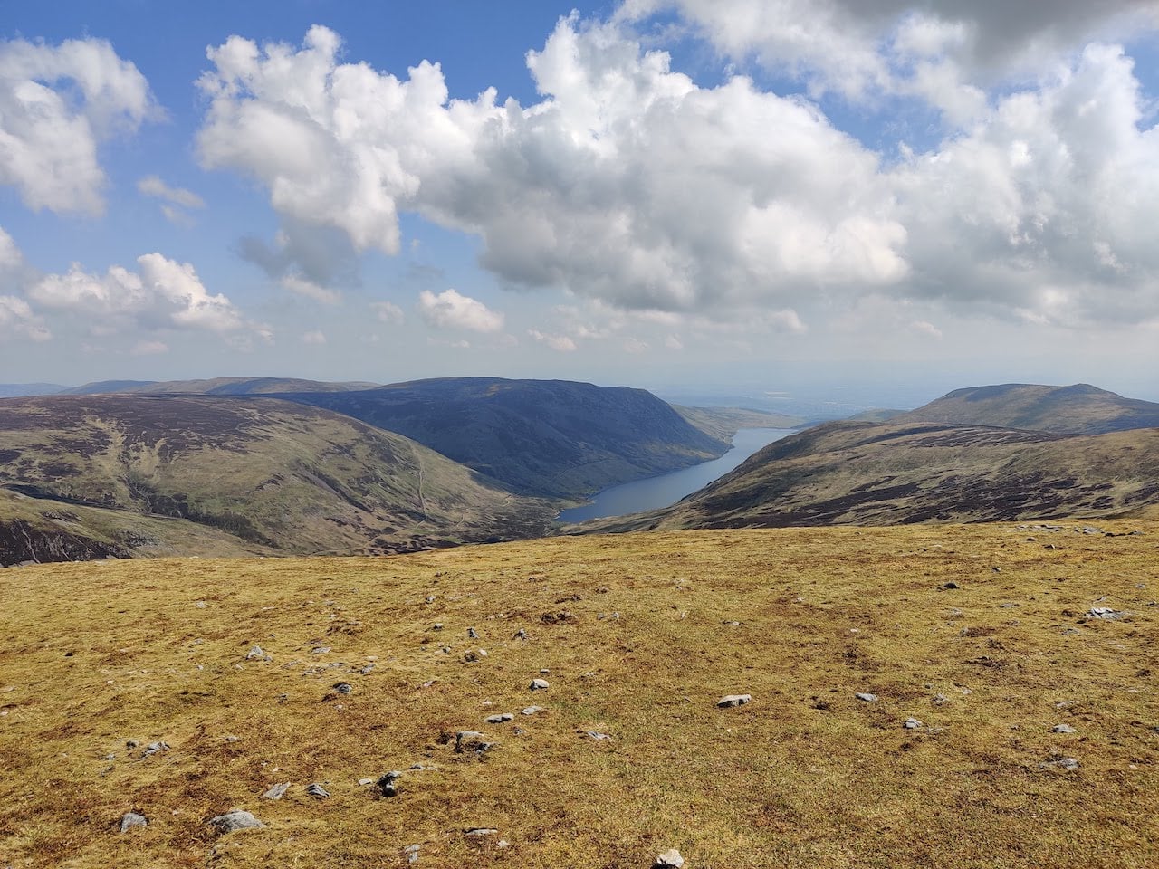 View from the top of Ben Chonzie